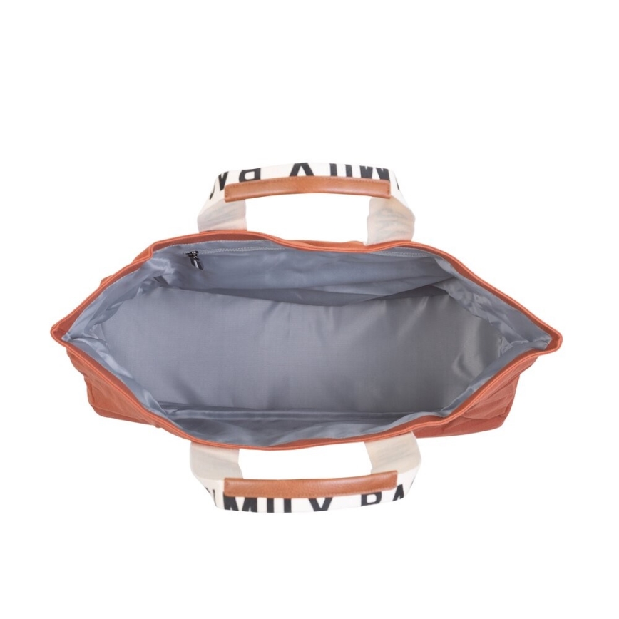 Childhome - Bolsa de viaje FAMILY BAG CANVAS naranja