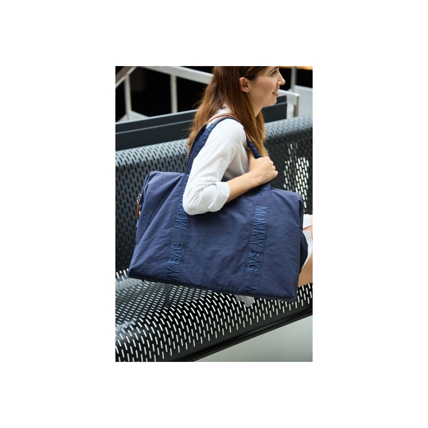 Childhome - Bolso cambiador MOMMY BAG azul