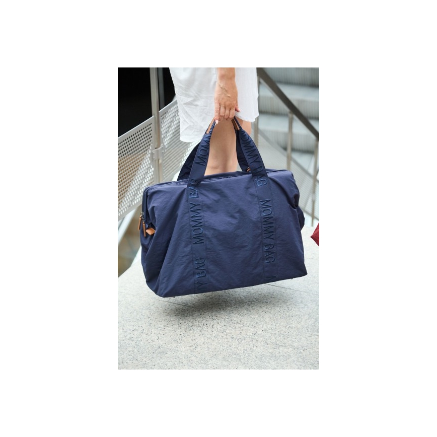 Childhome - Bolso cambiador MOMMY BAG azul