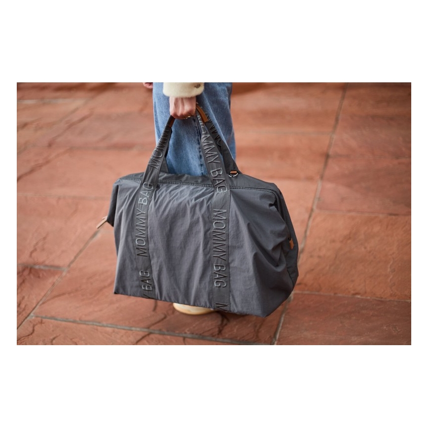 Childhome - Bolso cambiador MOMMY BAG gris