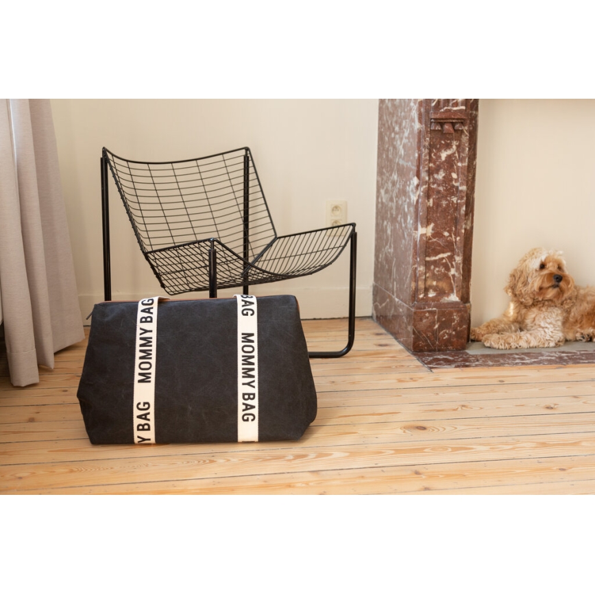 Childhome - Bolso cambiador MOMMY BAG negro
