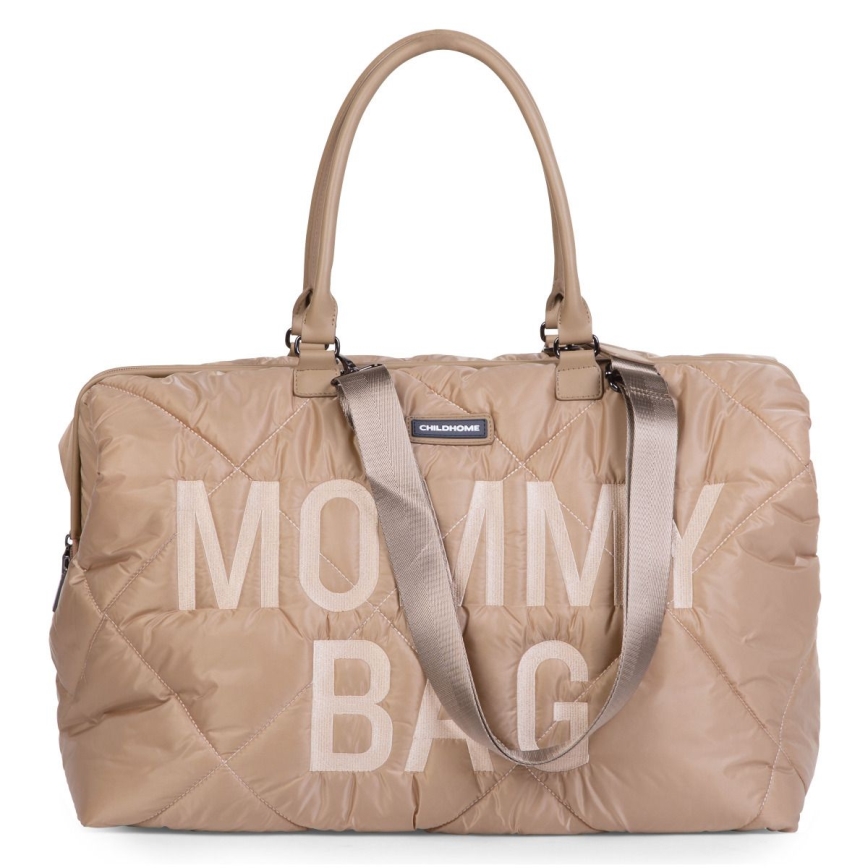 Childhome - Bolso cambiador MOMMY BAG PUFFERED beige