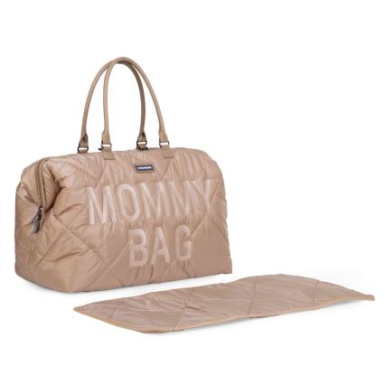 Childhome - Bolso cambiador MOMMY BAG PUFFERED beige