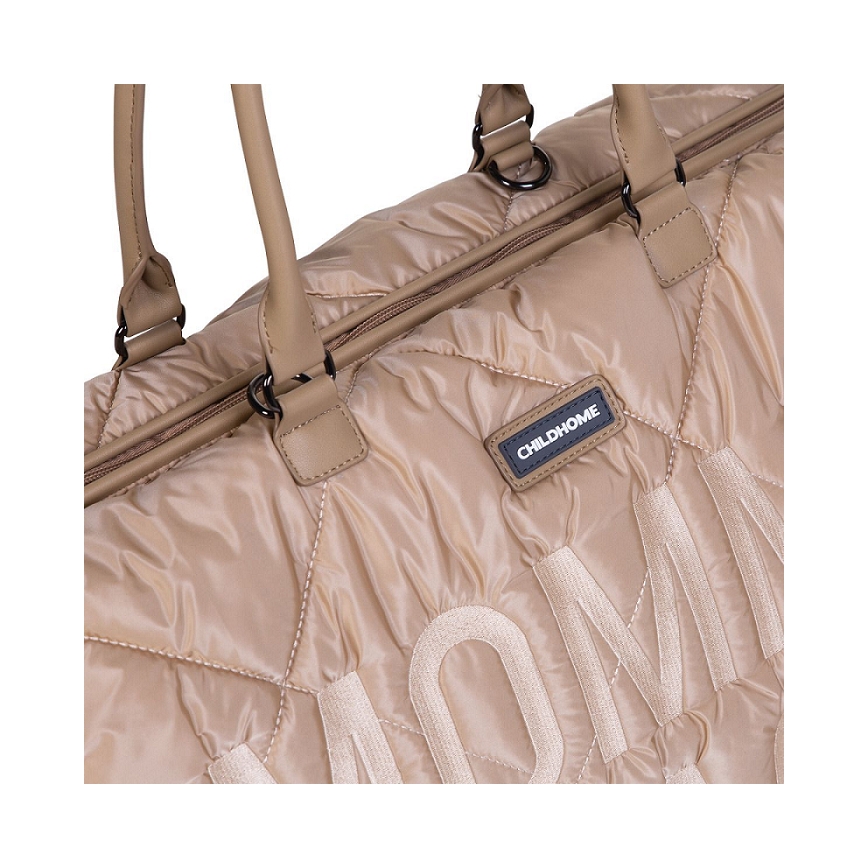 Childhome - Bolso cambiador MOMMY BAG PUFFERED beige