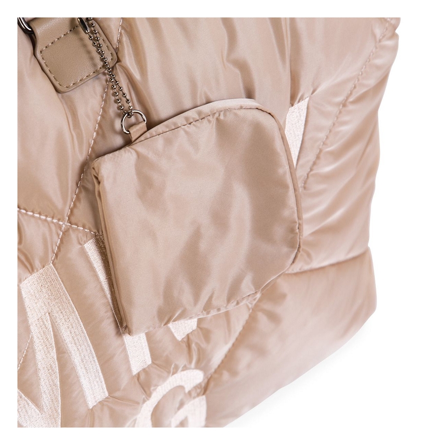 Childhome - Bolso cambiador MOMMY BAG PUFFERED beige