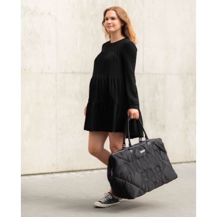 Childhome - Bolso cambiador MOMMY BAG PUFFERED negro