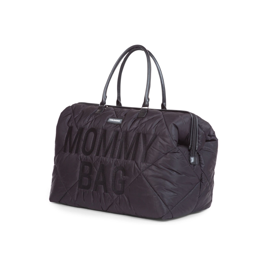 Childhome - Bolso cambiador MOMMY BAG PUFFERED negro