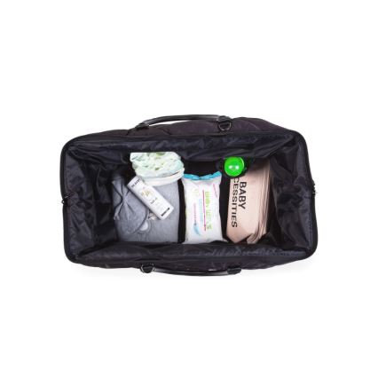 Childhome - Bolso cambiador MOMMY BAG PUFFERED negro