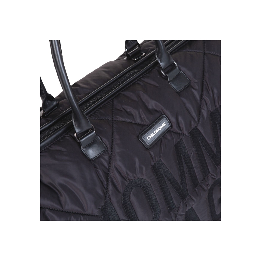 Childhome - Bolso cambiador MOMMY BAG PUFFERED negro