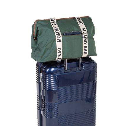 Childhome - Bolso cambiador MOMMY BAG verde