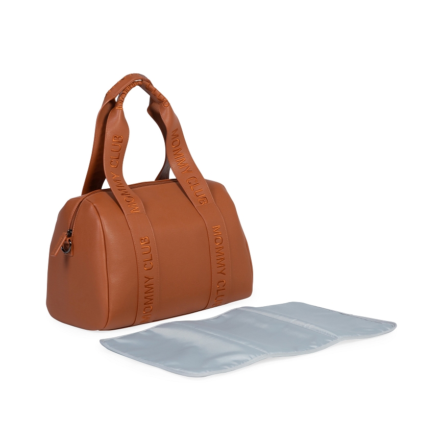 Childhome - Bolso cambiador MOMMY CLUB marrón