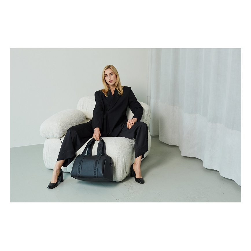 Childhome - Bolso cambiador MOMMY CLUB negro