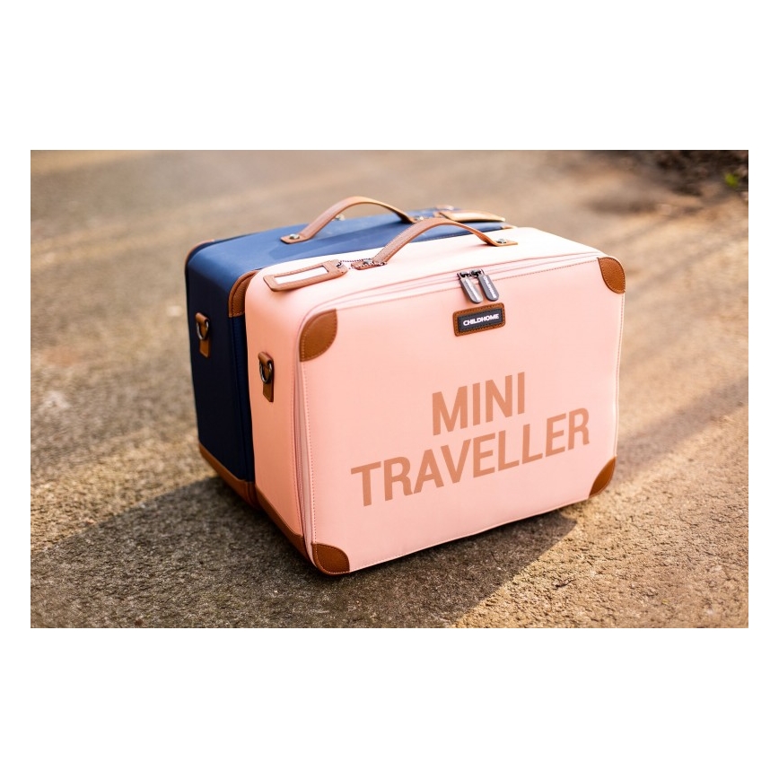 Childhome - Maleta de viaje para niños COPPER rosa