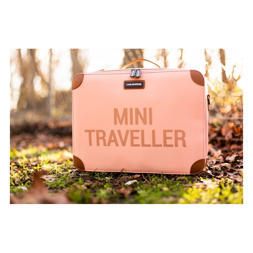 Childhome - Maleta de viaje para niños COPPER rosa
