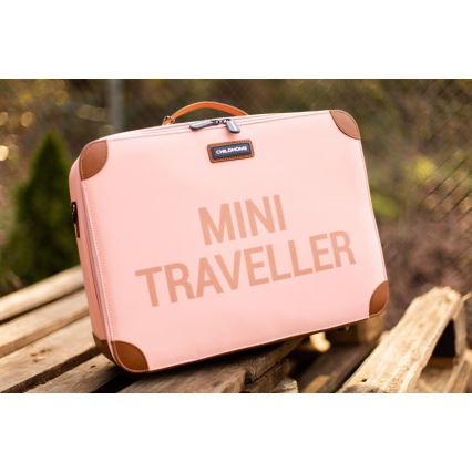 Childhome - Maleta de viaje para niños COPPER rosa