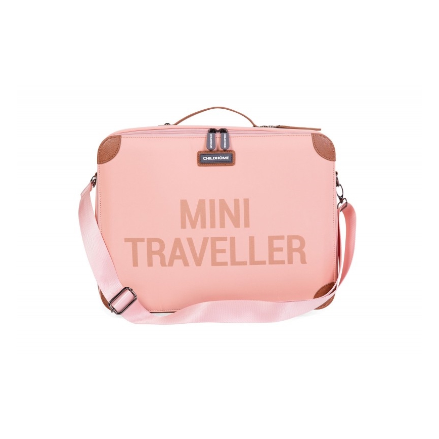 Childhome - Maleta de viaje para niños COPPER rosa