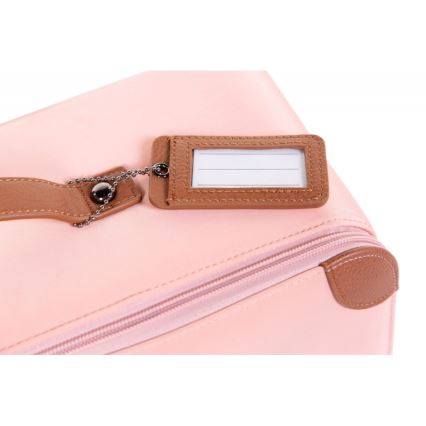 Childhome - Maleta de viaje para niños COPPER rosa