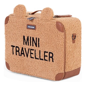 Childhome - Maleta de viaje para niños TEDDY marrón