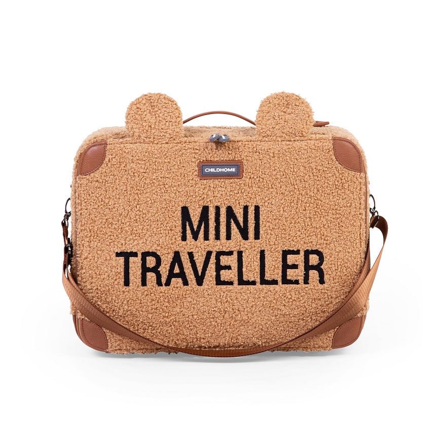 Childhome - Maleta de viaje para niños TEDDY marrón
