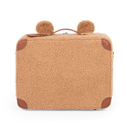 Childhome - Maleta de viaje para niños TEDDY marrón