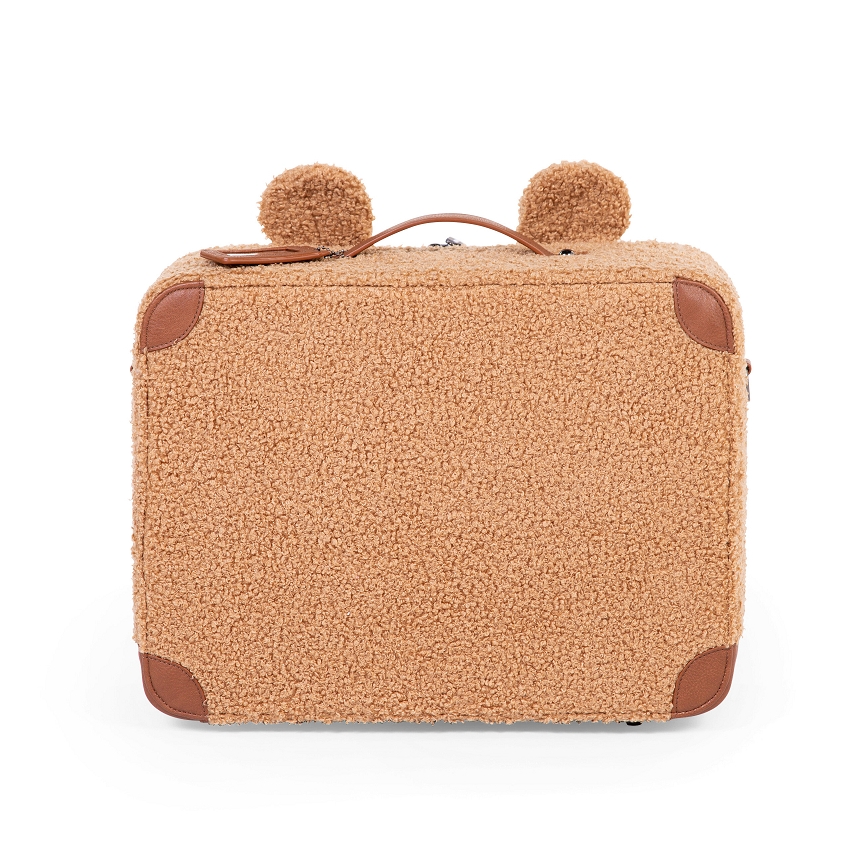Childhome - Maleta de viaje para niños TEDDY marrón