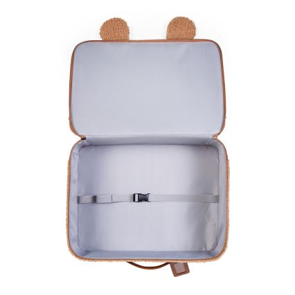 Childhome - Maleta de viaje para niños TEDDY marrón
