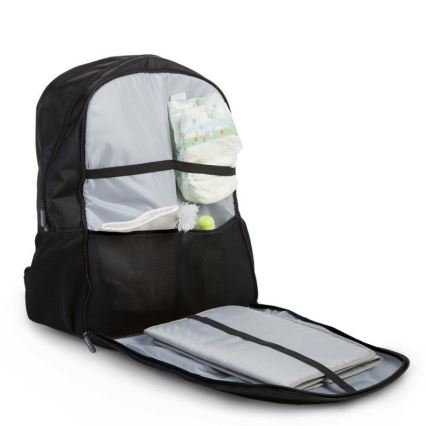 Childhome - Mochila de Pañales para Bebé DADDY BAG negro