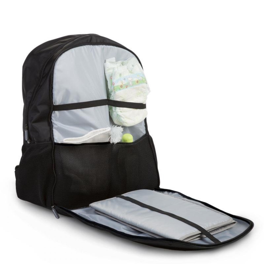 Childhome - Mochila de Pañales para Bebé DADDY BAG negro