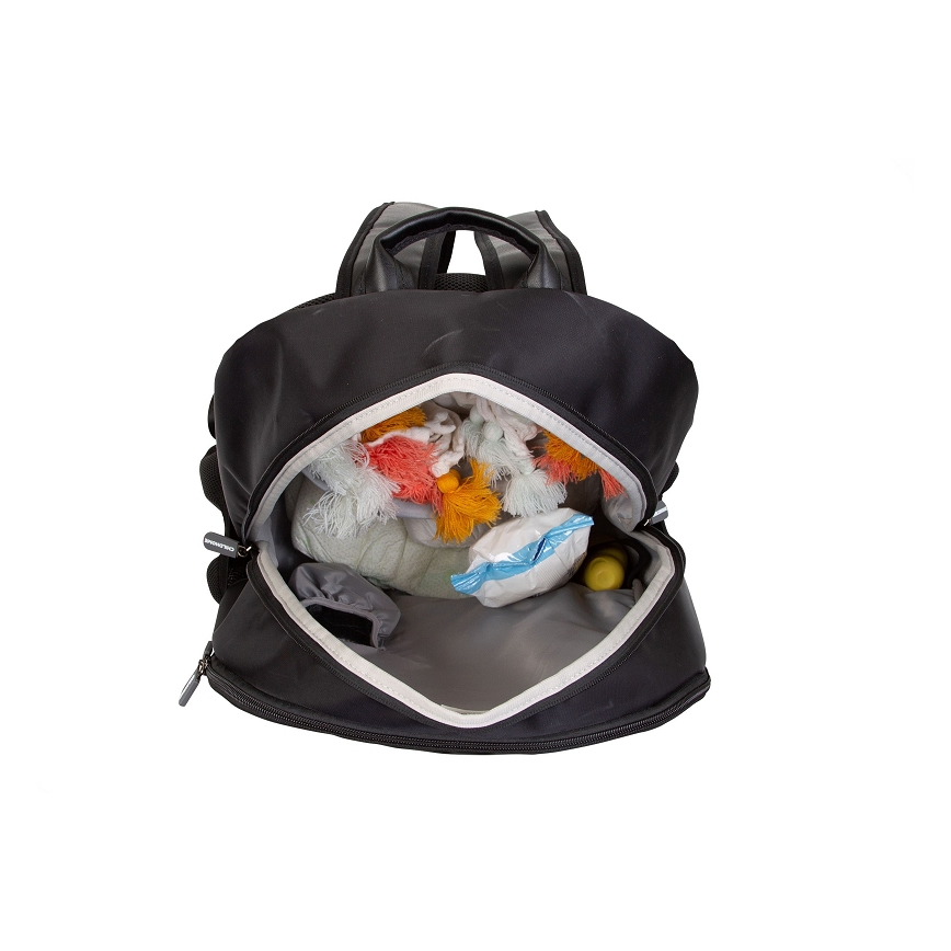 Childhome - Mochila de Pañales para Bebé DADDY BAG negro