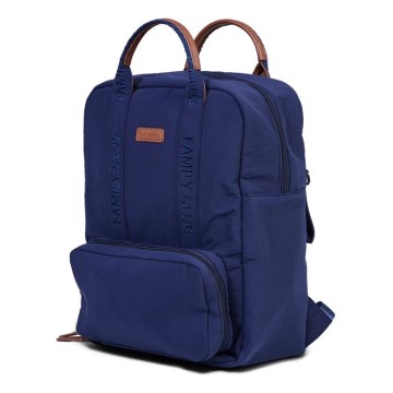 Childhome - Mochila de Pañales para Bebé FAMILY CLUB azul