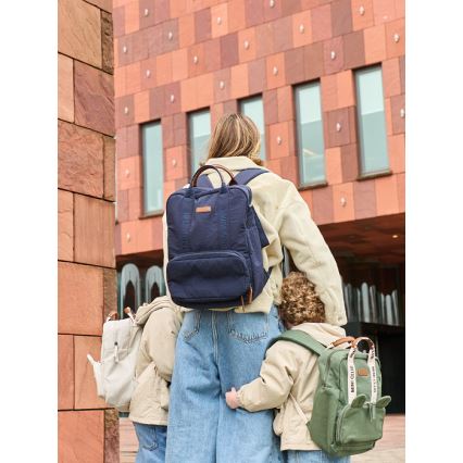 Childhome - Mochila de Pañales para Bebé FAMILY CLUB azul