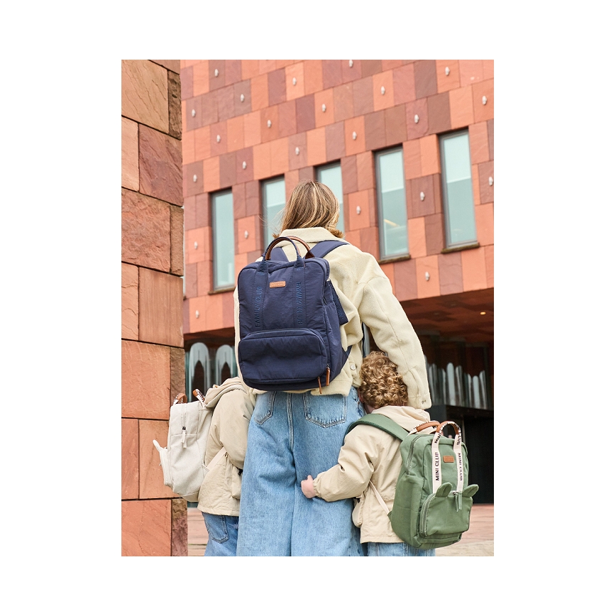 Childhome - Mochila de Pañales para Bebé FAMILY CLUB azul