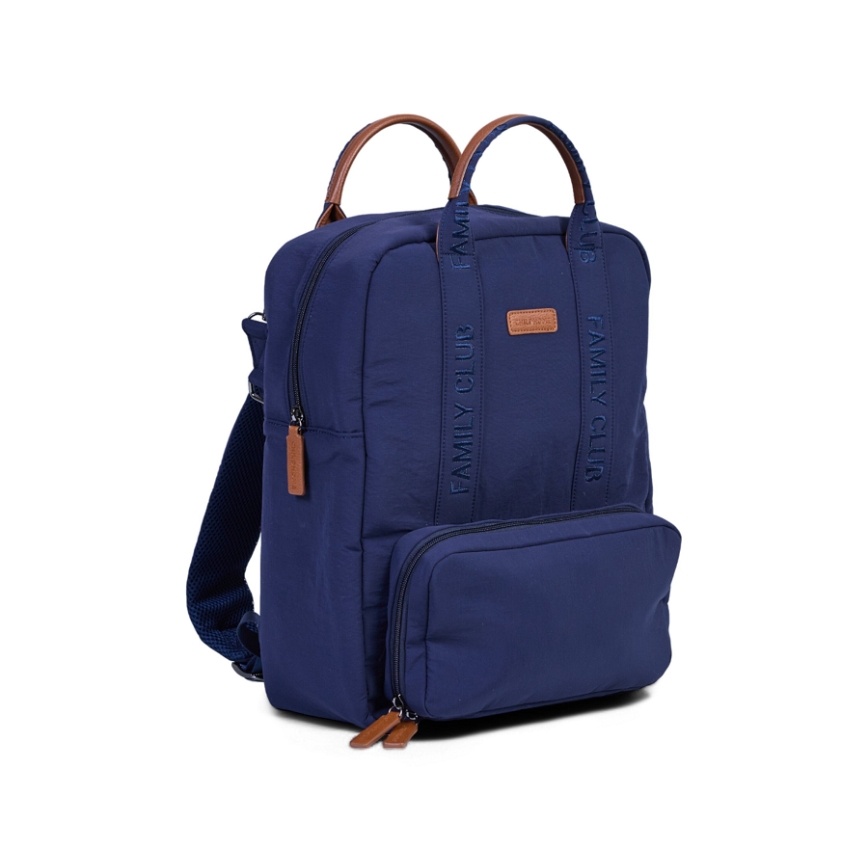 Childhome - Mochila de Pañales para Bebé FAMILY CLUB azul