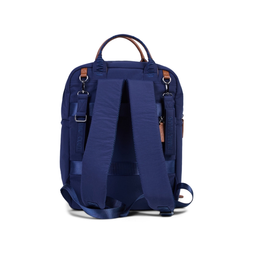 Childhome - Mochila de Pañales para Bebé FAMILY CLUB azul