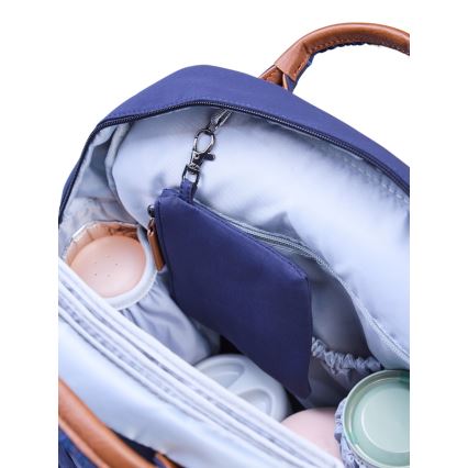 Childhome - Mochila de Pañales para Bebé FAMILY CLUB azul
