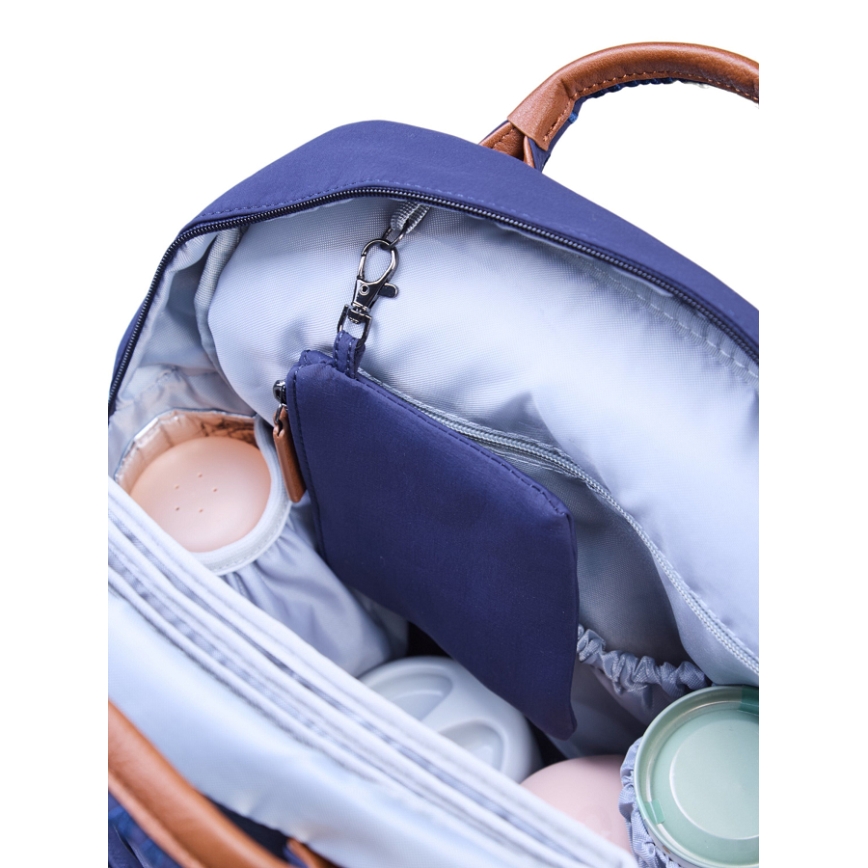 Childhome - Mochila de Pañales para Bebé FAMILY CLUB azul