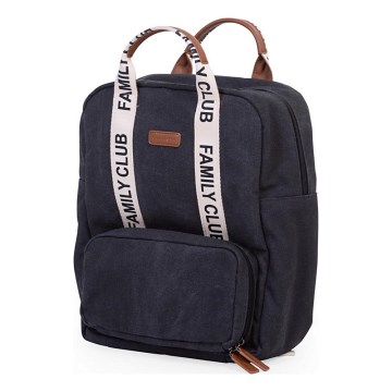 Childhome - Mochila de Pañales para Bebé FAMILY CLUB negro
