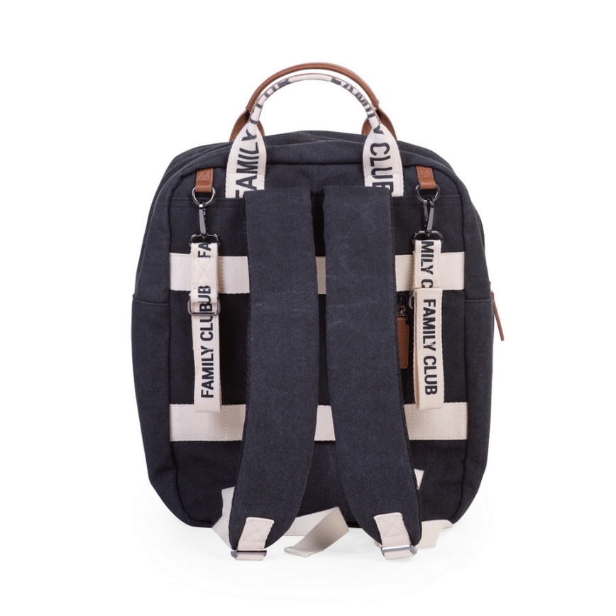 Childhome - Mochila de Pañales para Bebé FAMILY CLUB negro