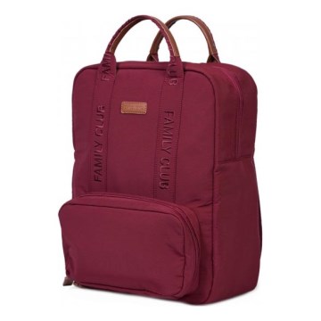 Childhome - Mochila de Pañales para Bebé FAMILY CLUB rojo