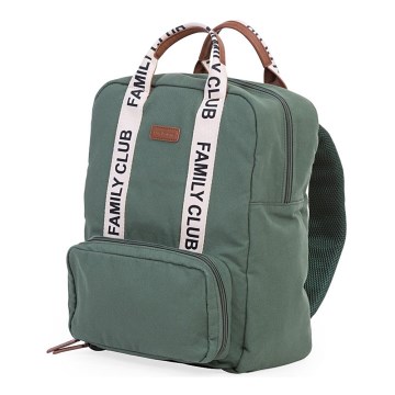 Childhome - Mochila de Pañales para Bebé FAMILY CLUB verde
