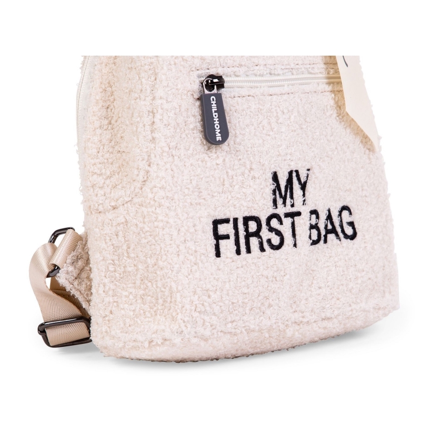 Childhome - Mochila infantil MY FIRST BAG crema