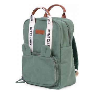 Childhome - Mochila para niños MINI CLUB verde