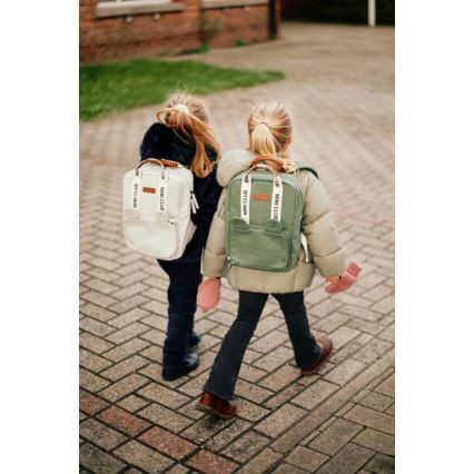 Childhome - Mochila para niños MINI CLUB verde