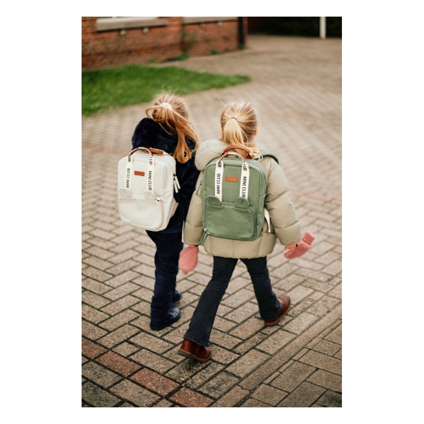 Childhome - Mochila para niños MINI CLUB verde