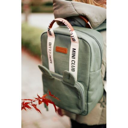 Childhome - Mochila para niños MINI CLUB verde