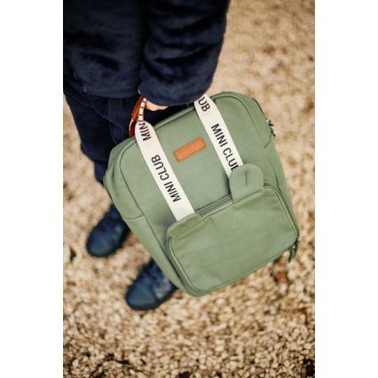 Childhome - Mochila para niños MINI CLUB verde