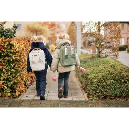 Childhome - Mochila para niños MINI CLUB verde