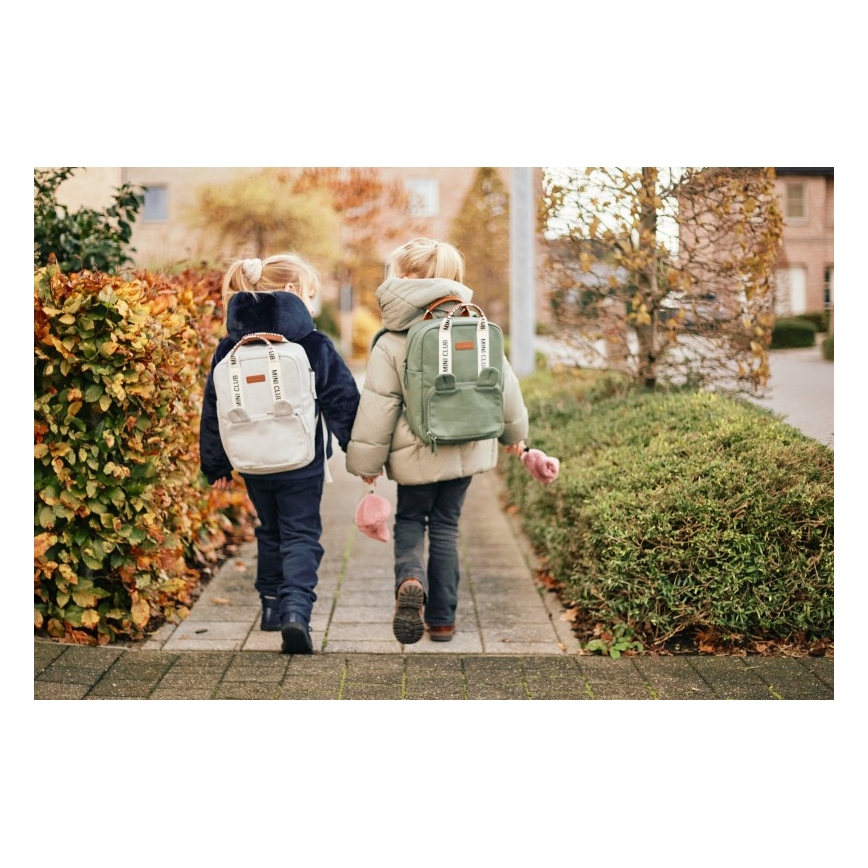 Childhome - Mochila para niños MINI CLUB verde