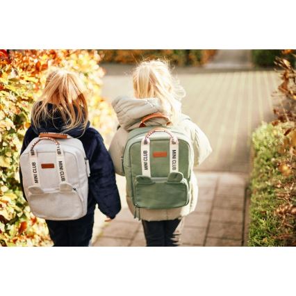 Childhome - Mochila para niños MINI CLUB verde