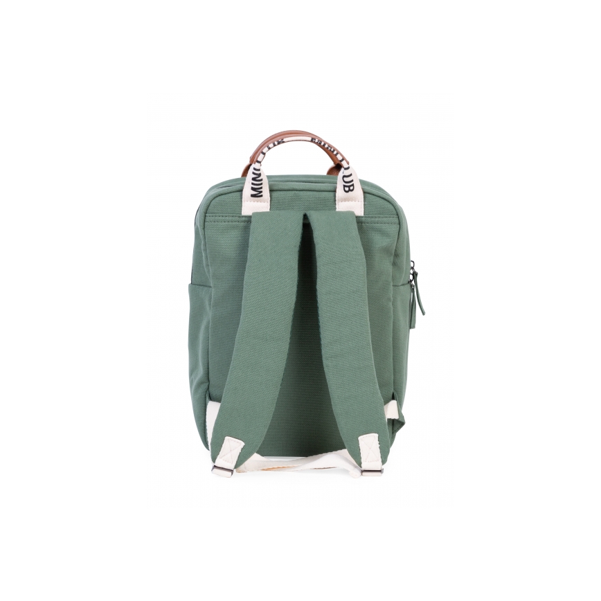 Childhome - Mochila para niños MINI CLUB verde